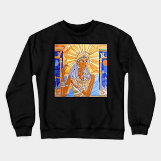 Akhenaten Egyptian Crewneck Sweatshirt